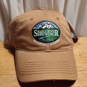 Snake River Brewing Tan Velcroback - New